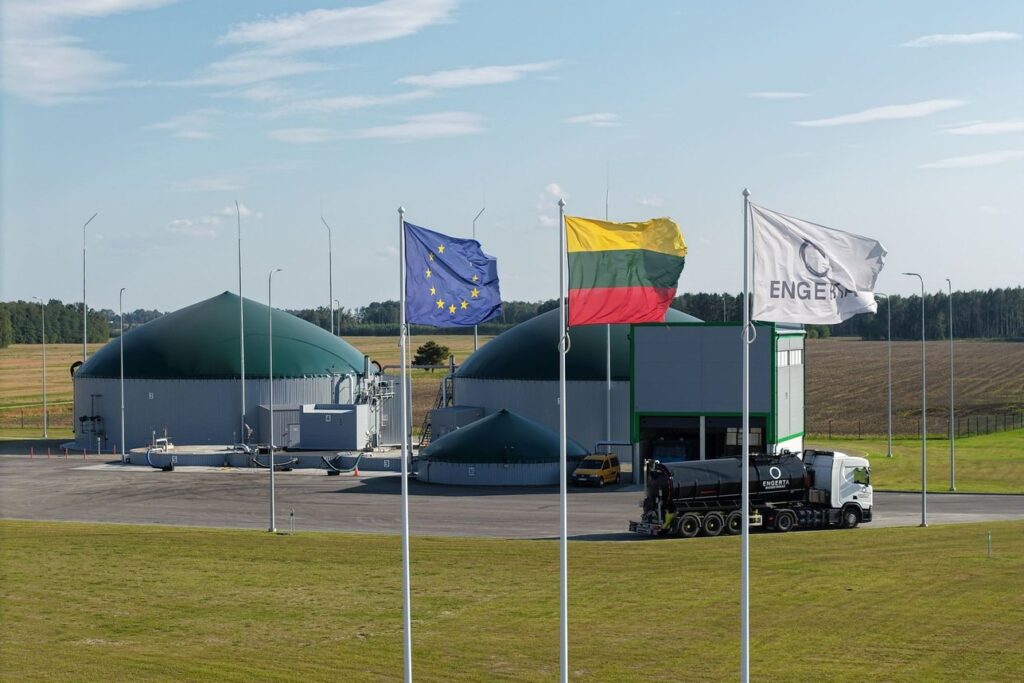 Biometanas: Engerta2. Biometano stotelių žemėlapis Lietuvoje