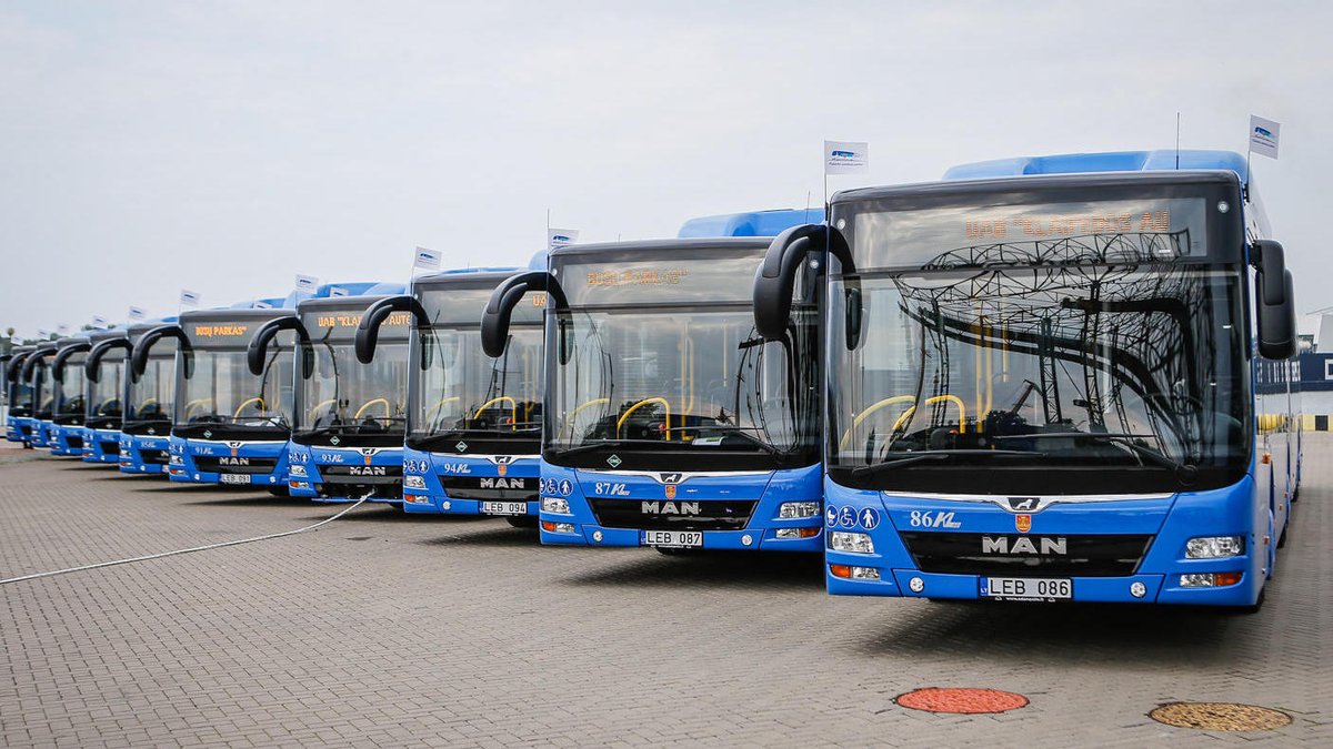 Biometanas: klaipeda autobusai. Biometano stotelių žemėlapis Lietuvoje